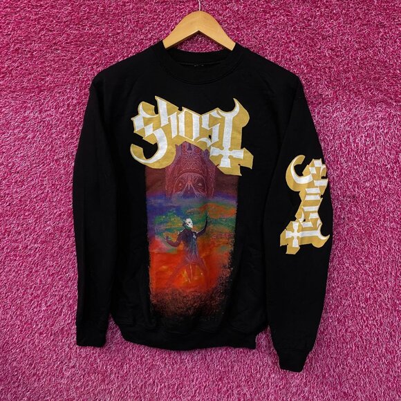Ghost Cardinal Copia Death Metal Band Crewneck Sweater Small - Picture 1 of 4